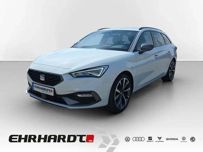 Usata Seat Leon FR 150 CV (110 kW) 2021 Bianco Station wagon