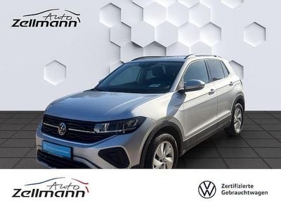 Gebraucht VW T-Cross Life 116 PS (85 kW) 2024 Silber SUV