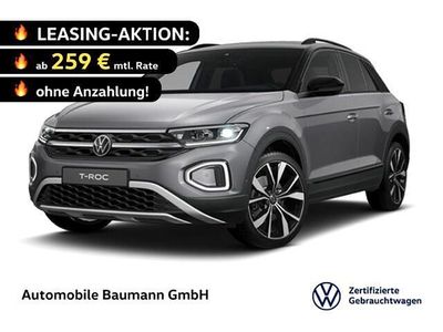 Nowe VW T-Roc Style 150 KM (110 kW) 2025 Szary SUV