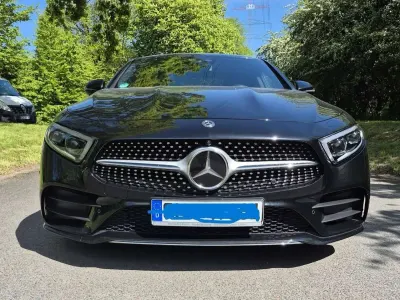 Brugt Mercedes CLS300 AMG line 245 HK (180 kW) 2019 Sort Coupe