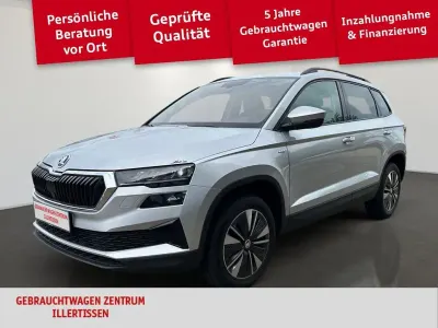 Gebraucht Skoda Karoq Tour 150 PS (110 kW) 2023 Silber SUV
