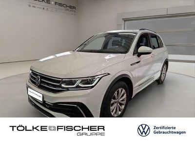 Gebraucht VW Tiguan R-line 150 PS (110 kW) 2022 Pure white uni (metallic) SUV