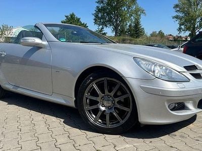 Usata Mercedes SLK200 AMG Edition 1 163 CV (119 kW) 2007 Argento Cabrio