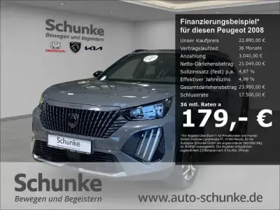 Brugt Peugeot 2008 Allure 136 HK (100 kW) 2024 Grå SUV