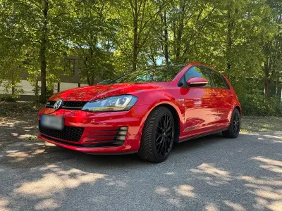 Gebraucht VW Golf VII GTD 184 PS (135 kW) 2014 Rot Limousine