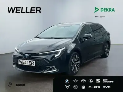 Gebraucht Toyota Corolla Basis 140 PS (102 kW) 2025 Black mica / ink (schwarz) Kombi