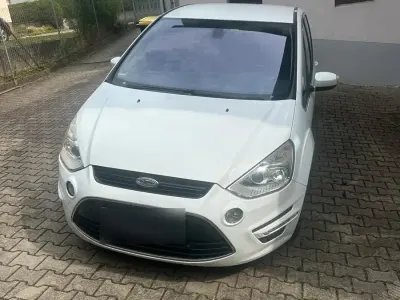 Gebraucht Ford S-MAX S 163 PS (119 kW) 2010 Weiß Van / Kleinbus