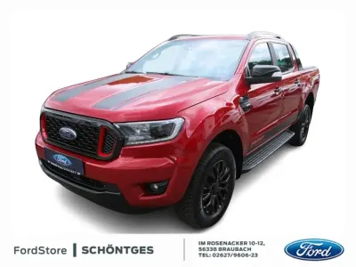 Gebraucht Ford Ranger 212 PS (155 kW) 2022 Rot Pickup
