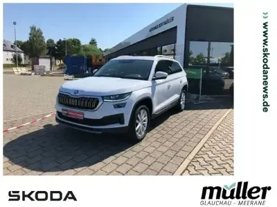 Gebraucht Skoda Kodiaq Style 150 PS (110 kW) 2023 Moonweiss metallic SUV