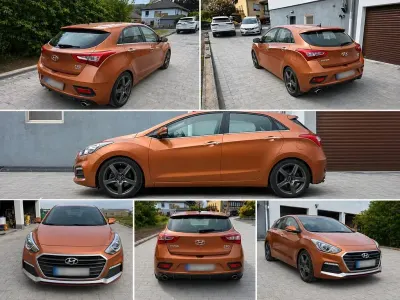 Gebraucht Hyundai i30 Turbo 186 PS (136 kW) 2016 Orange Limousine