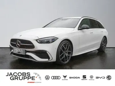 Gebraucht Mercedes C200 AMG line 227 PS (166 kW) 2023 Weiß Kombi