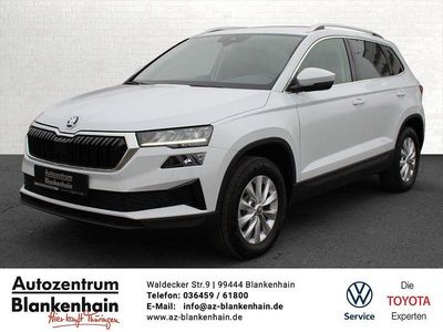 Gebraucht Skoda Karoq 150 PS (110 kW) 2024 Moonweißmetallic SUV