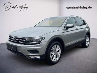 Second-hand VW Tiguan Highline 190 CP (139 kW) 2017 Argintiu SUV