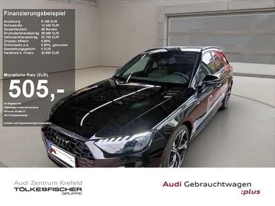 Mythosschwarz metallic Gebraucht 2024 Audi A4 S-Line Kombi | 37.428 € (Fairer Preis)