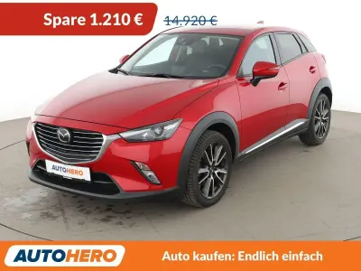 Brugt Mazda CX-3 Sports-Line 120 HK (88 kW) 2016 Rød SUV