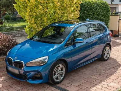Gebraucht BMW 218 Active Tourer M Sport 140 PS (102 kW) 2018 Blau Van / Kleinbus