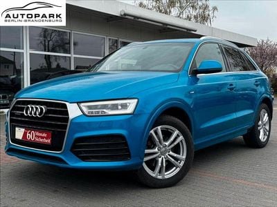 Second-hand Audi Q3 S-Line 179 CP (131 kW) 2016 Albastru SUV
