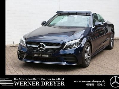 Gebraucht Mercedes C200 AMG 184 PS (135 kW) 2020 Blau Cabrio