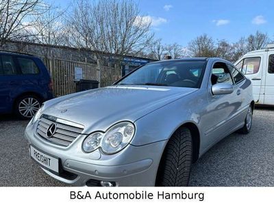 gebraucht Mercedes C180 Sportcoupe+Tüv/Au Neu+Xenon+Pano