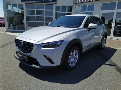 Używany Mazda CX-3 Selection 121 KM (88 kW) 2021 Biały SUV