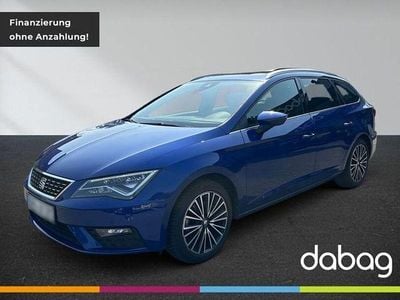 Usata Seat Leon ST XCELLENCE 150 CV (110 kW) 2019 Blu Station wagon