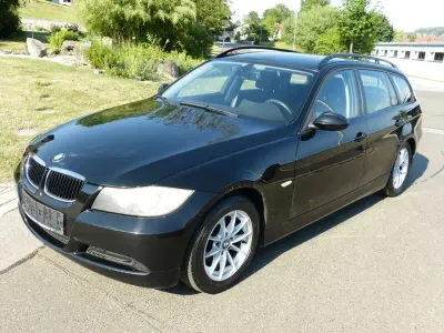 Gebraucht BMW 320 163 PS (119 kW) 2007 Schwarz Kombi