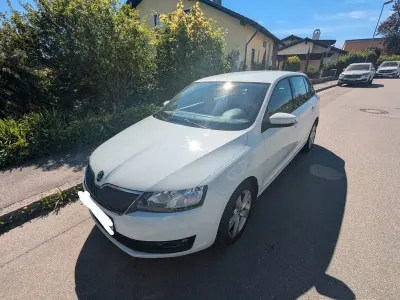 Brugt Skoda Rapid Active 110 HK (80 kW) 2018 Hvid Hatchback