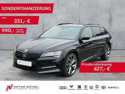 Begagnad Skoda Superb SportLine 200 HK (147 kW) 2021 Svart Kombi
