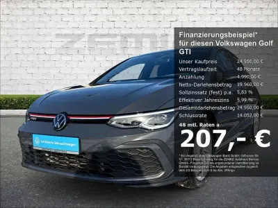 Gebraucht VW Golf VIII GTI 245 PS (180 kW) 2021 Delfingrau metallic Limousine