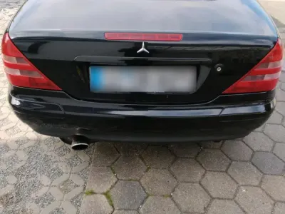 Gebraucht Mercedes SLK230 1998 Schwarz Cabrio