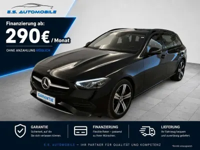 Gebraucht Mercedes C200 163 PS (119 kW) 2022 Obsidianschwarz Kombi