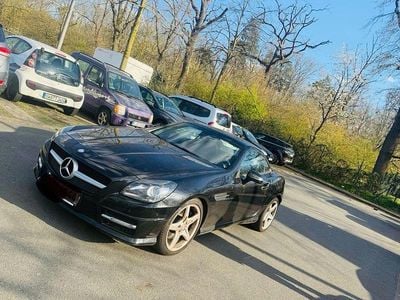 Usata Mercedes SLK200 AMG 184 CV (135 kW) 2012 Nero Cabrio