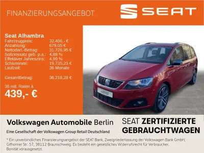 Gebraucht Seat Alhambra FR-Line 150 PS (110 kW) 2022 Rot Van / Kleinbus
