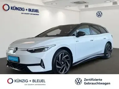 Gebraucht VW ID.7 GTX 250 kW (340 PS) 2025 Gletscherweiß metallic schwarz Kombi