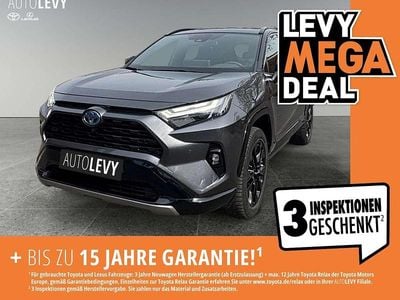 Gebraucht Toyota RAV4 Hybrid Style 218 PS (160 kW) 2024 Grau SUV