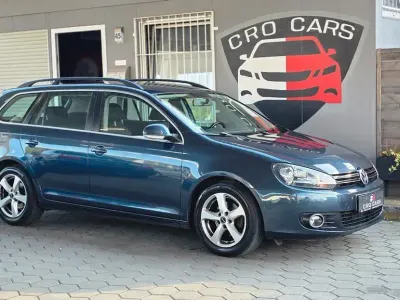 Gebraucht VW Golf VI Comfortline 105 PS (77 kW) 2010 Blau Kleinwagen
