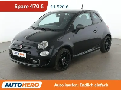 Gebraucht Fiat 500 S 69 PS (50 kW) 2016 Schwarz Kleinwagen