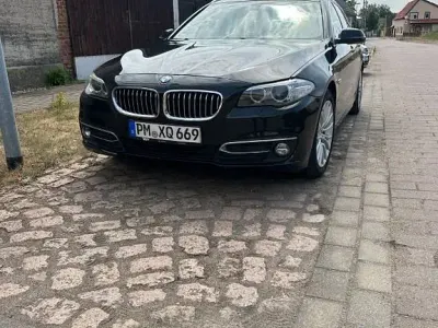 Gebraucht BMW 520 Luxury Line 190 PS (139 kW) 2017 Schwarz Kombi
