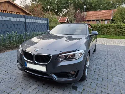 Używany BMW 220 Advantage 184 KM (135 kW) 2016 Szary Kabriolet