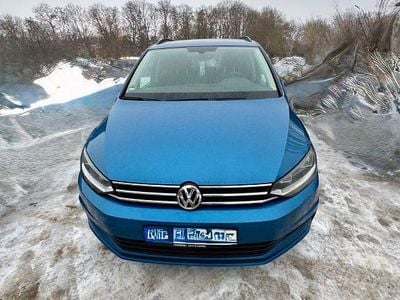 Gebraucht VW Touran Comfortline 150 PS (110 kW) 2016 Blau Van / Kleinbus