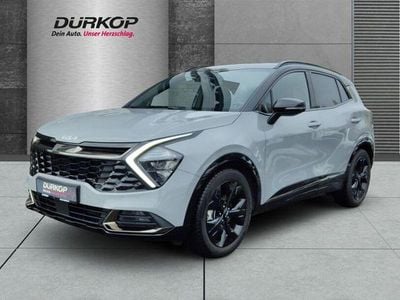 Gebraucht Kia Sportage 179 PS (131 kW) 2023 (hbm) wolfgrau met./ schwarz SUV