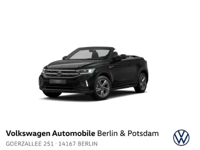 Gebraucht VW T-Roc Cabriolet R-line 150 PS (110 kW) 2025 Deep black perleffekt/schwarz Cabrio