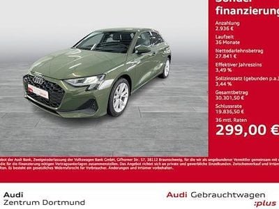 Gebraucht Audi A3 Ambiente 150 PS (110 kW) 2024 Grün Limousine