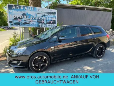 Brugt Opel Astra Active 110 HK (80 kW) 2014 Sort Stationcar