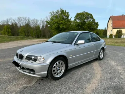 Brugt BMW 318 118 HK (86 kW) 2000 Sølv Coupe