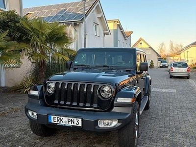 Schwarz Gebraucht 2019 Jeep Wrangler Sahara SUV | 41.000 € (Etwas zu teuer)