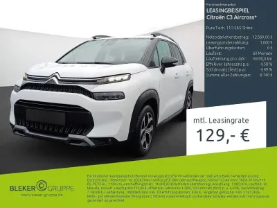 Usata Citroën C3 Aircross PureTech 110 CV (80 kW) 2023 Bianco SUV