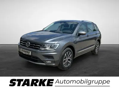 Gebraucht VW Tiguan Allspace Comfortline 150 PS (110 kW) 2021 Pyritsilber metallic SUV