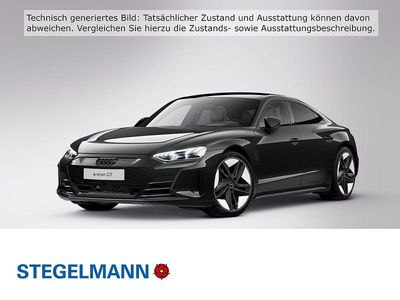 Mythosschwarz metallic Gebraucht 2022 Audi e-tron GT quattro Ambiente Limousine | 56.590 € (Fairer Preis)
