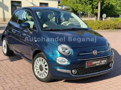 Gebraucht Fiat 500 Lounge 69 PS (50 kW) 2016 Blau Kleinwagen